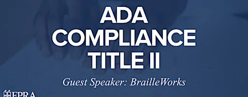 ADA Compliance Title II
