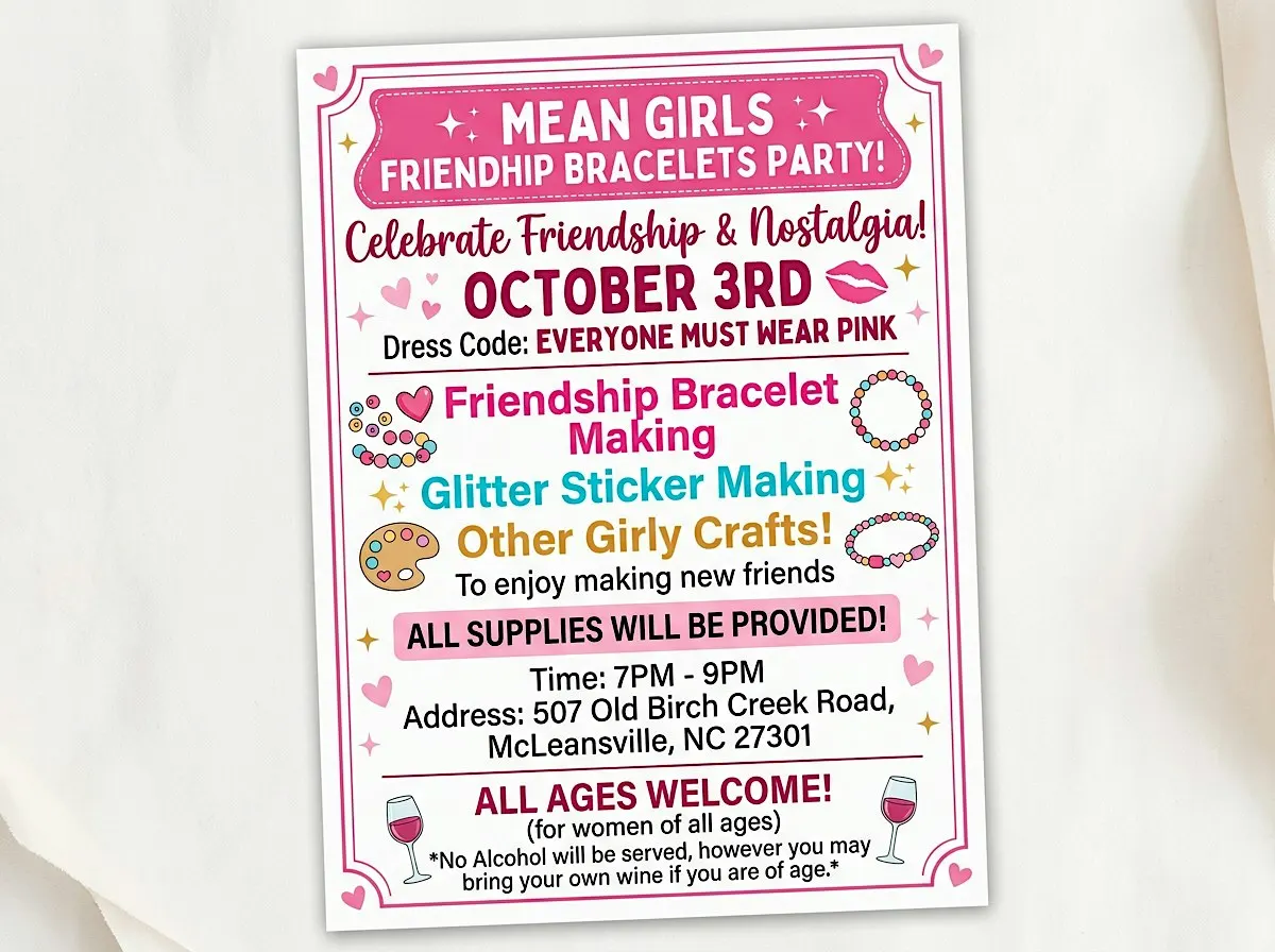 Mean Girls Friendship Bracelets