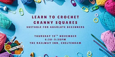 Crochet Workshop - Granny Squares for absolute beginners
