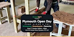 Greenlight Plymouth Open Day (Bricklaying, Groundworks & Plastering)