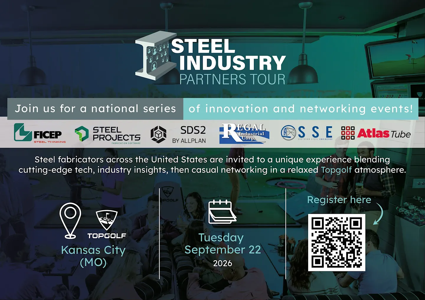 Overland Park (Kansas City, MO) - Steel Industry Partners Tour - Top Golf