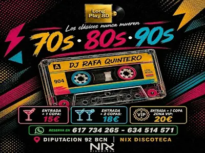 Tardeo Long Play 80 en NIX Barcelona