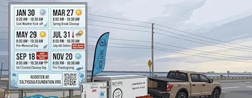 Salty Soul International Coastal Cleanup Day Beach Cleanup