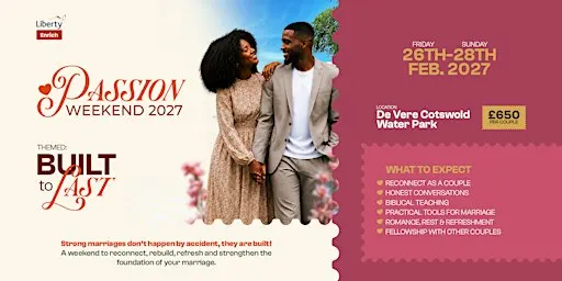 Passion Weekend 2027