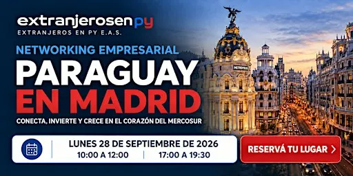 PARAGUAY BUSINESS MEETING – MADRID 2026