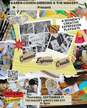 Crafting Connections - A Women's Creative Expression Playdate
