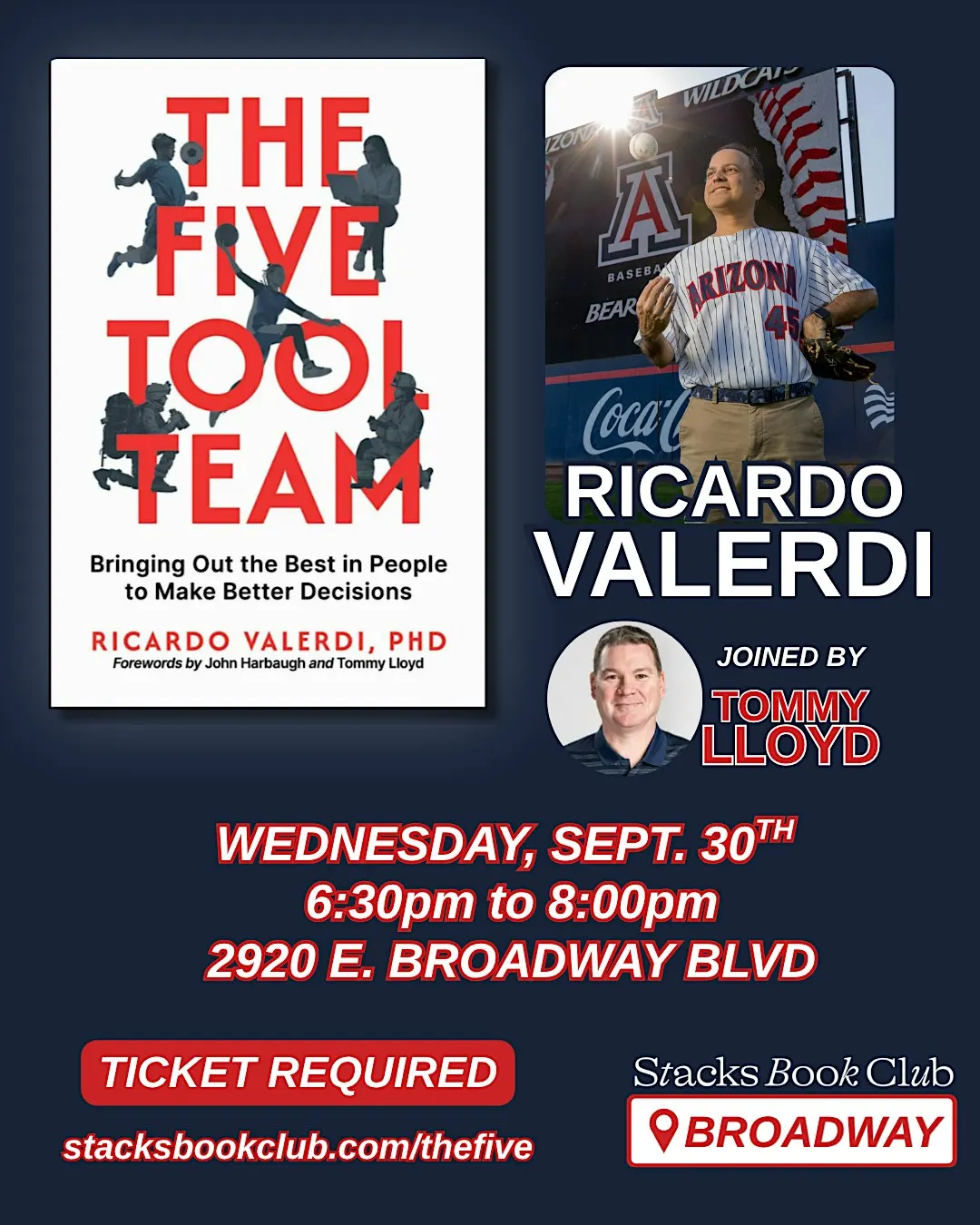 Ricardo Valerdi Author Event: The Five Tool Team