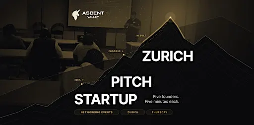 Startup Pitch Events Zurich: 5 Founders on Stage