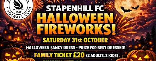Stapenhill FC Halloween Fireworks Night