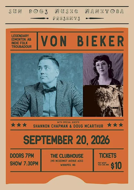 Von Bieker w/ Shannon Chapman & Doug McArthur