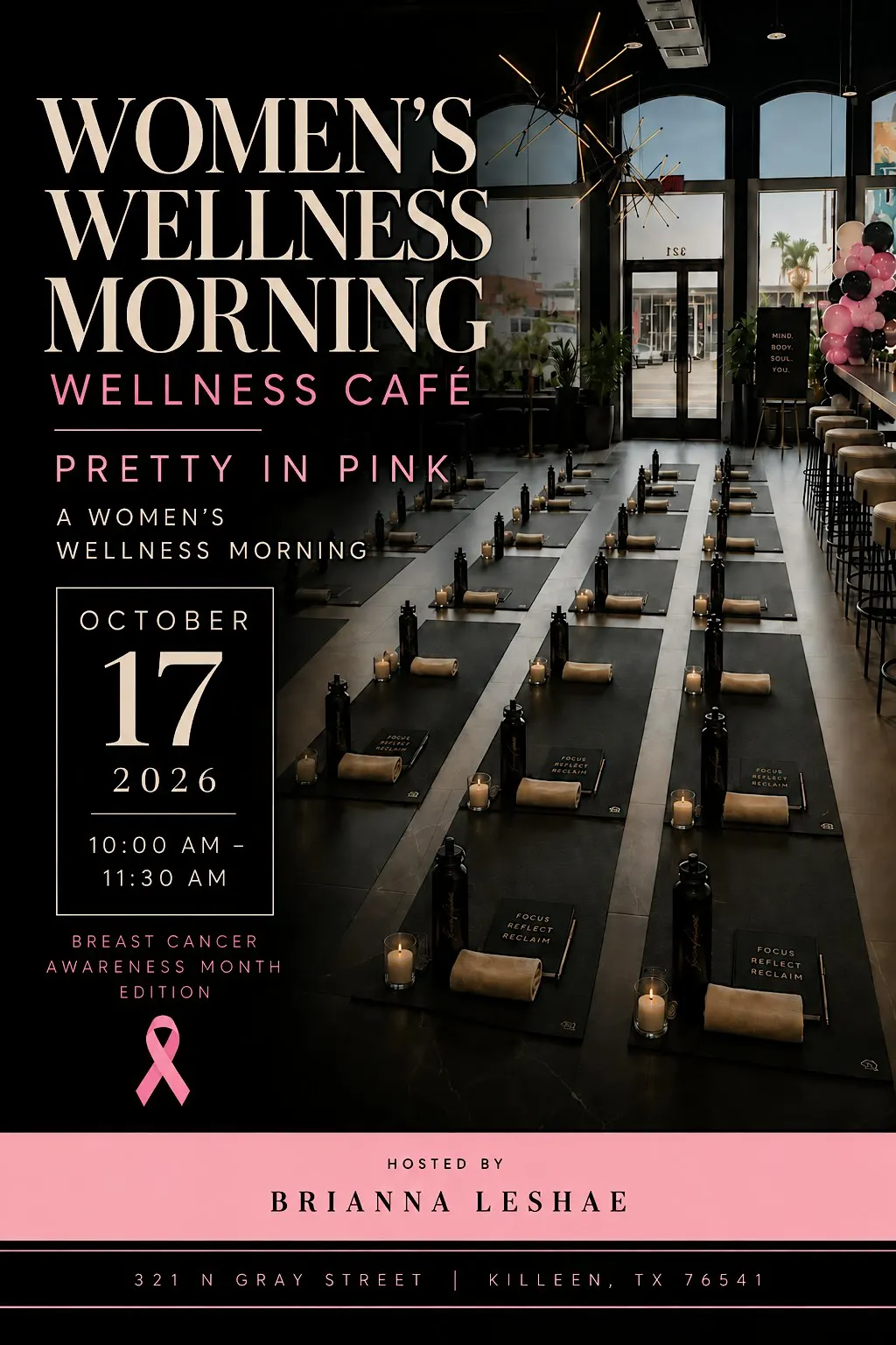 Women's Wellness Morning: Wellness Cafe x Pretty in Pink