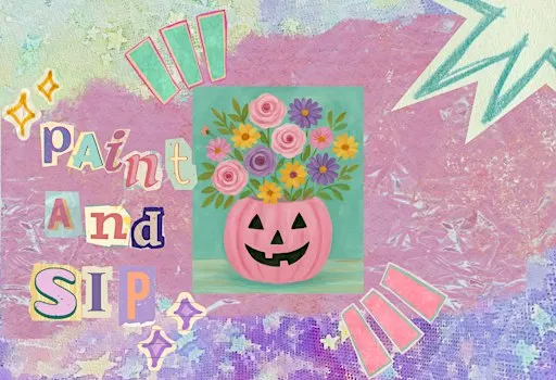 Pretty in Pink Pumpkins – Paint & Sip