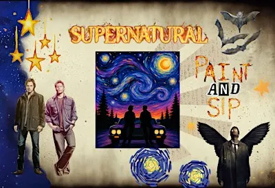 Supernatural Paint & Sip