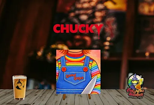 Chucky Paint & Sip at Faklandia Brewpub