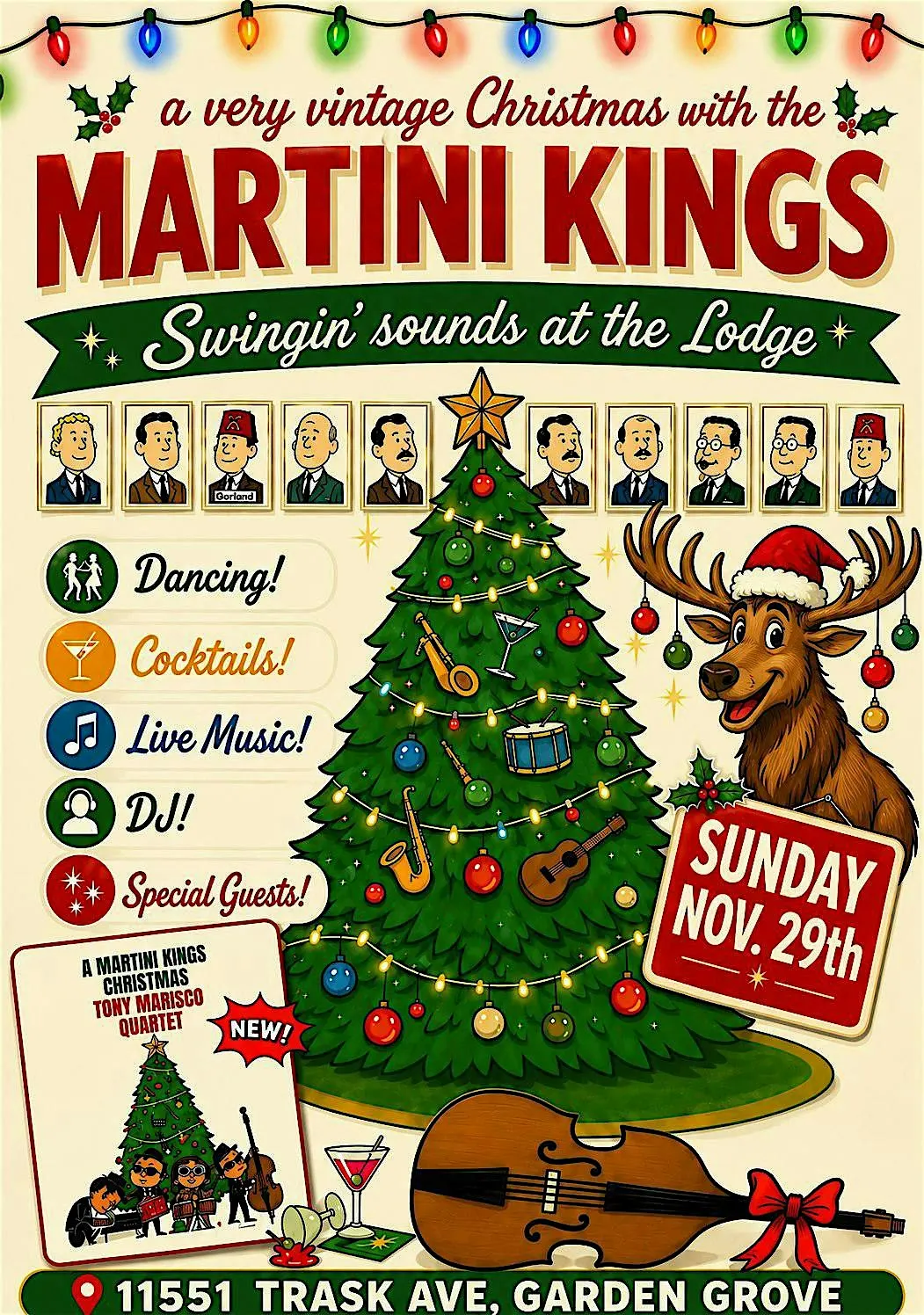 A Very Vintage Christmas with the MARTINI KINGS