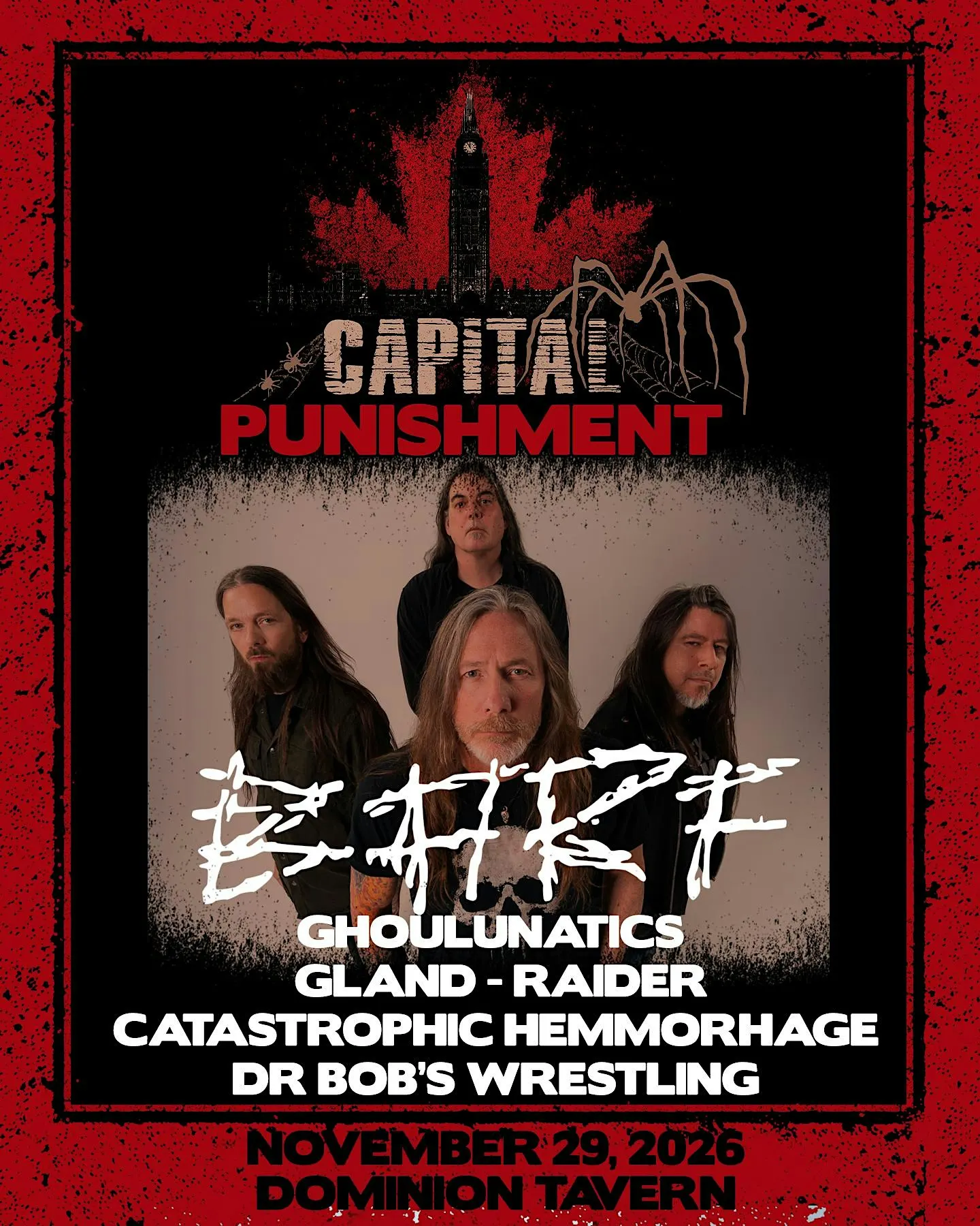 BARF +GHOULUNATICS +RAIDER +CATASTROPHIC HEMMORRHAGE + ASFTW