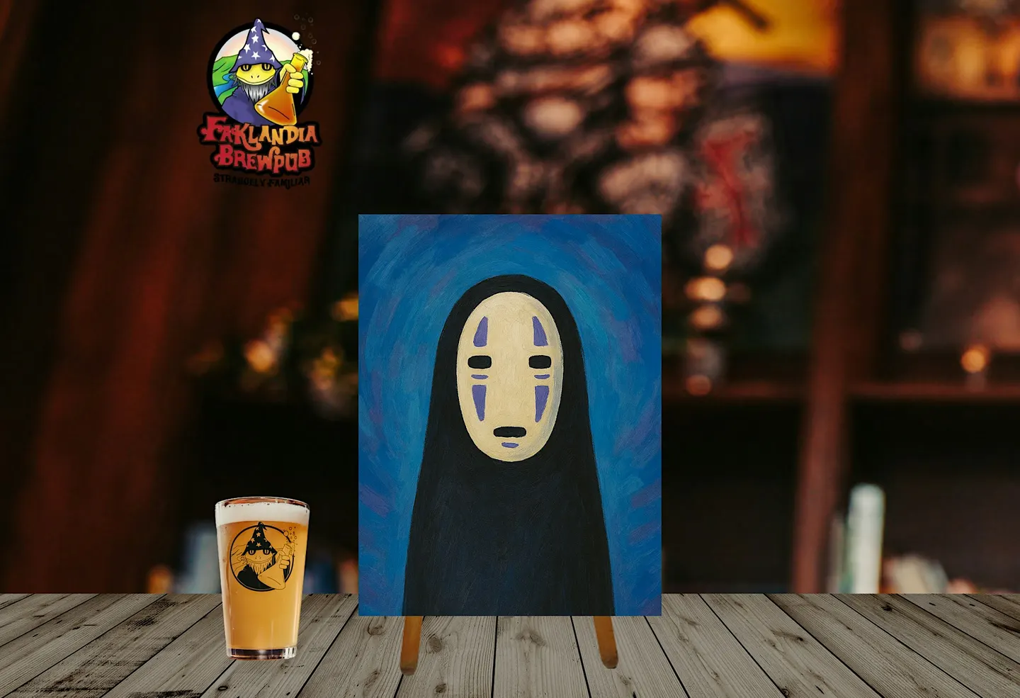 No-Face Paint & Sip at Faklandia Brewpub