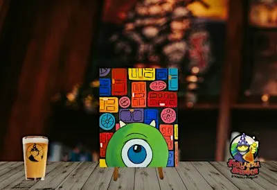 Mike Wazowski Paint & Sip at Faklandia Brewpub