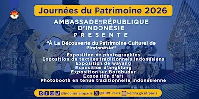 Journées du Patrimoine : Visite libre de l'Ambassade d'Indonésie à Paris