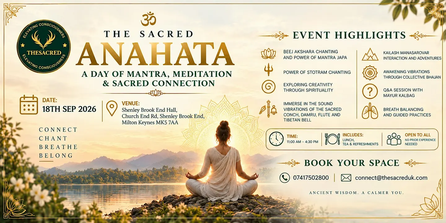 TheSacred Anahata - A Day of Mantra, Meditation & Sacred Connection