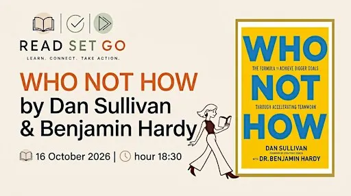 Who Not How | Read Set Go Business Book Club Brussels