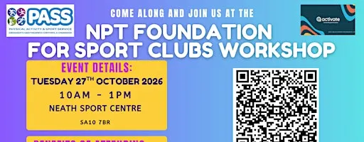 NPT Foundation For Sport Clubs Workshop - Attendees