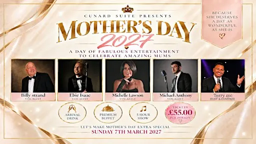 MOTHER’S DAY 2027 — CUNARD SUITE ✨