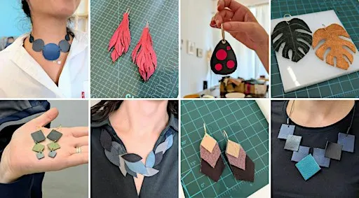 Jewellery Workshop with Upcycled Leather in Berlin
