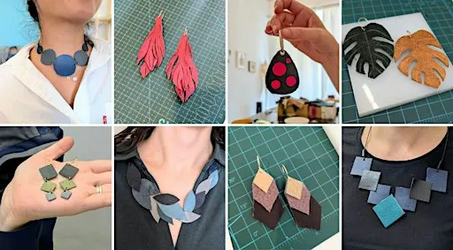 Jewellery Workshop with Upcycled Leather in Berlin