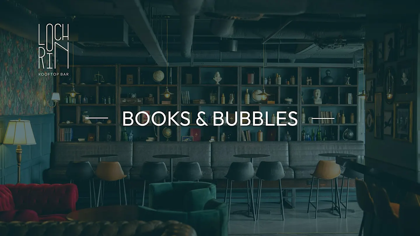 Books & Bubbles by Lochrin Rooftop Bar