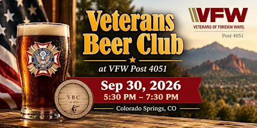 Veterans Beer Club at VFW 4051