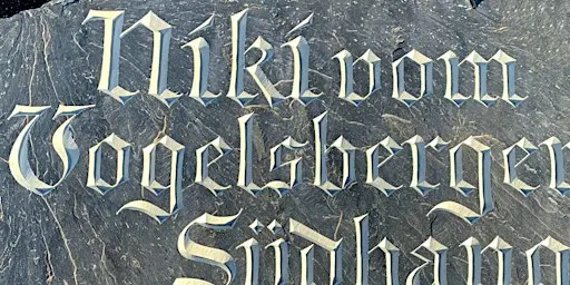 Half a century with hammer and chisel by Nicholas Sloan (In Person)