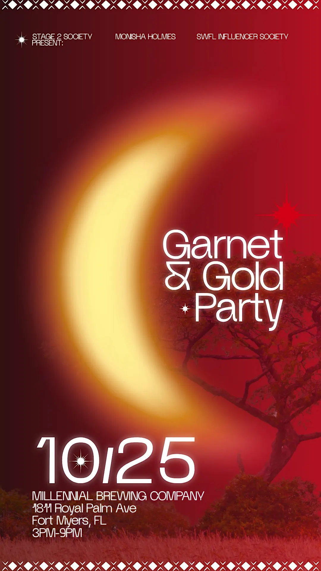 Garnet & Gold Day Party