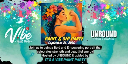 Paint and Sip Party with It's a Vibe Paint Party