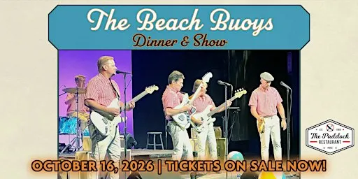 PBKC presents "The Beach Buoys" -A Tribute to The Beach Boys Dinner & Show