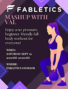 Mashup with Val at Fabletics Oxmoor Center