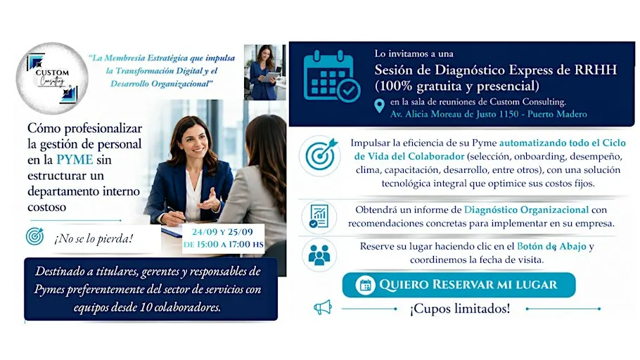 Sesión de Análisis y Diagnóstico de RRHH