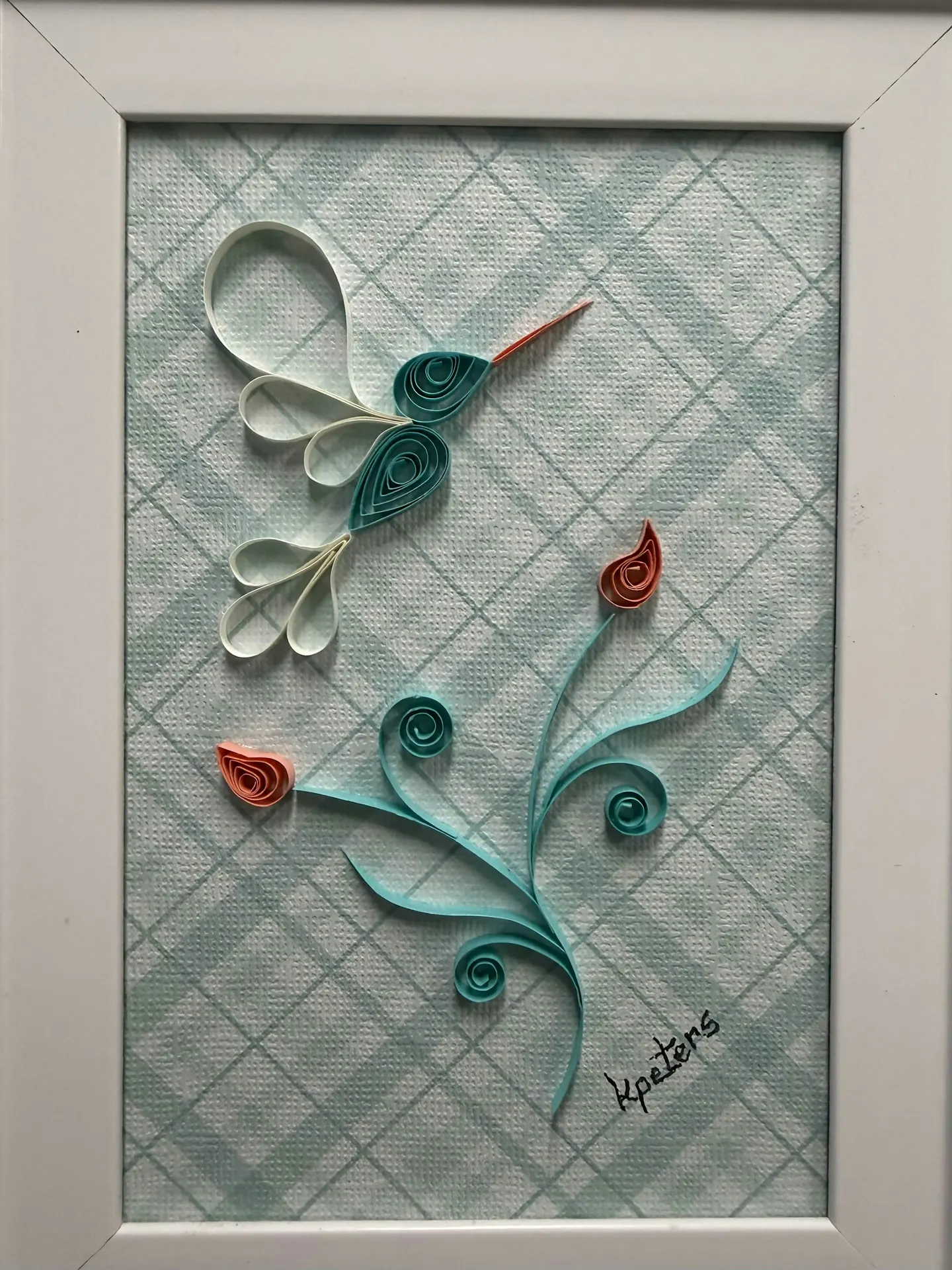 Quilling with Kathy Peters - Hummingbird