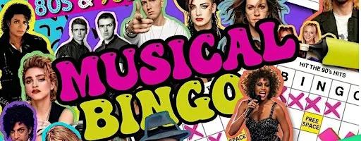 80s 90s 00s Bingo Night With Drag Host / DJ 16th Jan Belstead Brook Ips