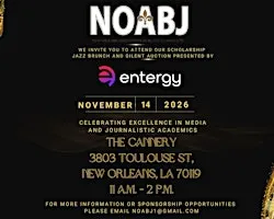 NOABJ 2026 Scholarship Jazz Brunch & Legacy Awards