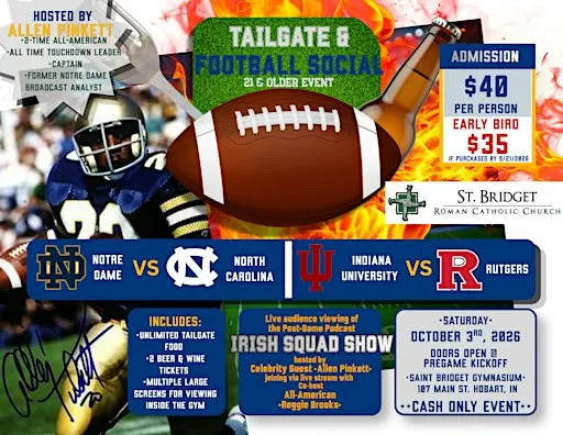 St. Bridget Tailgate & Football Social