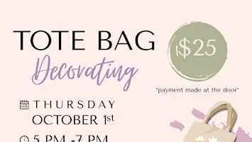 Tote Bag Decorating