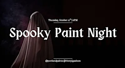 Spooky Paint Night