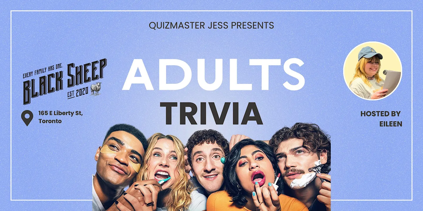 Adults Trivia at Black Sheep