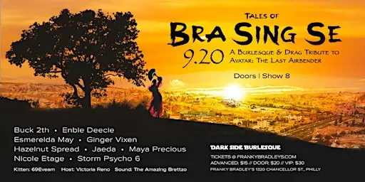 Tales of Bra Sing Se: A Burlesque Tribute to Avatar The Last Airbender