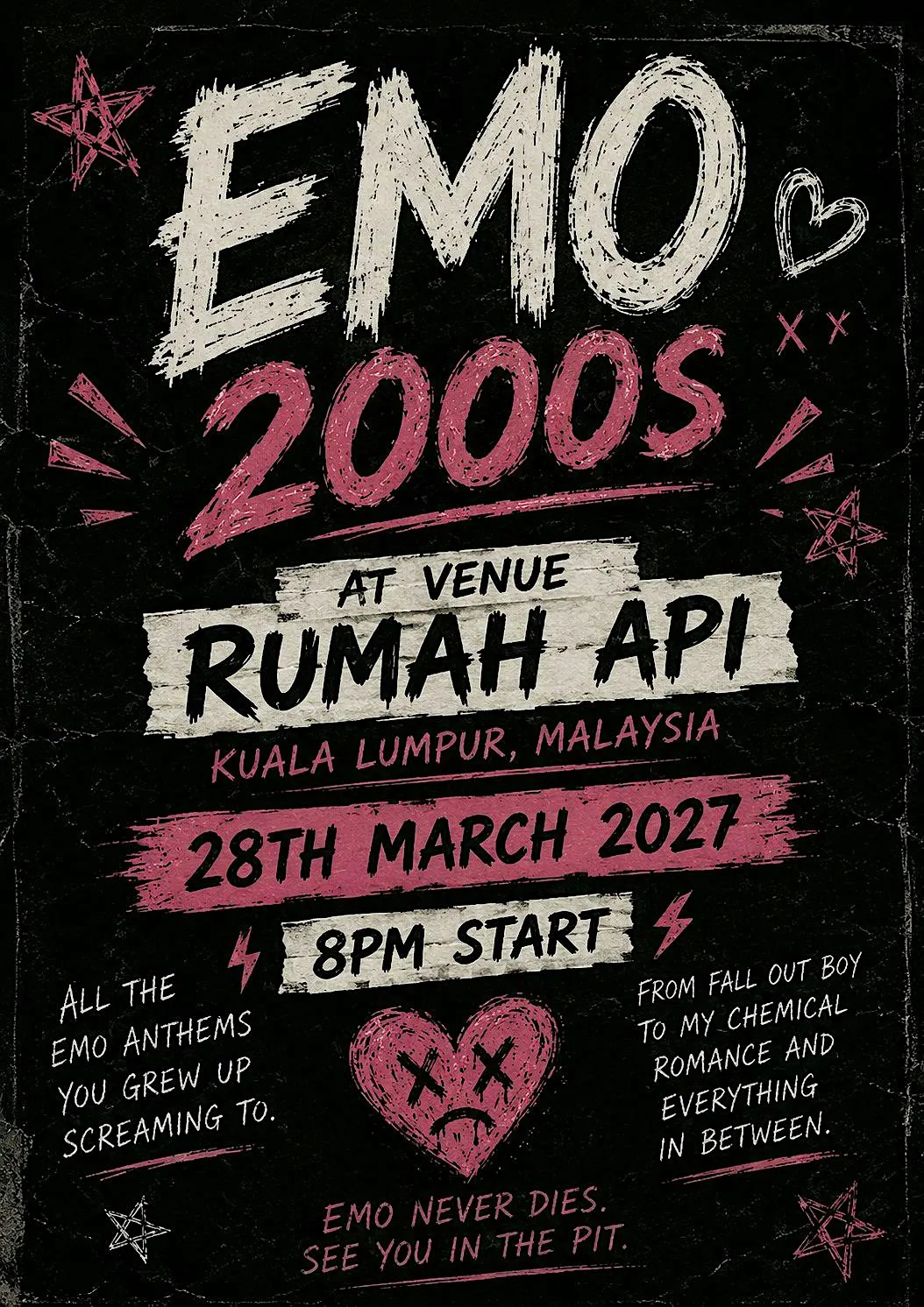 2000s EMO NIGHT KUALA LUMPUR EDITION!