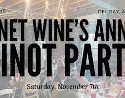 Seated Wine Tasting - Planet Wine's Pinot Party 2026!