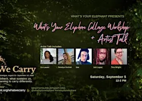 WYE Collage-Making Workshop + Community Chat Featuring an Artist Talk