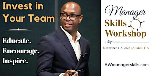 Manager Skills Workshop - Atlanta, GA