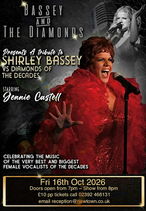 Jennie Castell Presents - Shirley Bassey vs Diamonds of the Decades